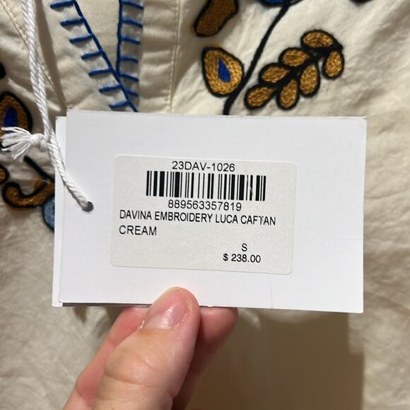 Roller rabbit DAVINA EMBROIDERY LUCA CAFTAN - Picture 12 of 16